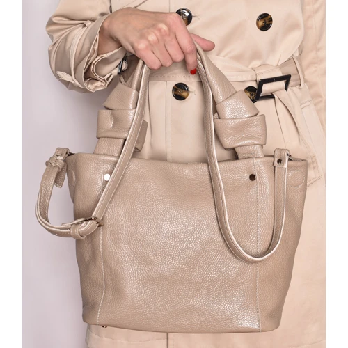 Женская сумка-мешок ARTiS Bags бежевая (1726140): Страна производитель Украина
