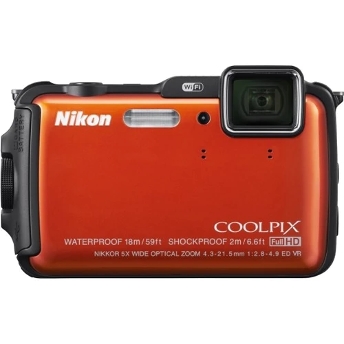 Nikon Coolpix AW120 Orange (UA): Количество эффективных мегапикселей 16