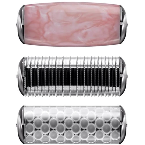 Роллер для игловой мезотерапии лица и тела GESKE MicroNeedle Face&Body Roller 9в1 aquamarine