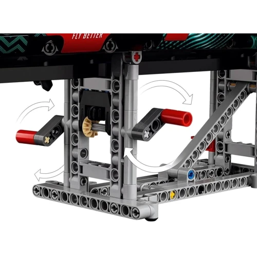Конструктор LEGO Technic Яхта Emirates Team New Zealand AC75 962 детали (42174) фото 7