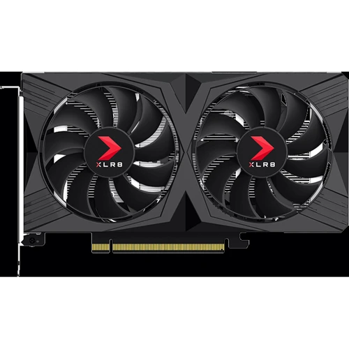 Видеокарта PNY GeForce RTX 4060 8GB XLR8 Gaming VERTO Overclocked Dual Fan DLSS 3 (VCG40608DFXPB1-O): Объем памяти, Гб 8