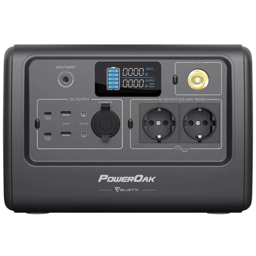 Зарядная станция Bluetti PowerOak EB70 716Wh 1000W 198889mAh Grey (EB70) Международная версия