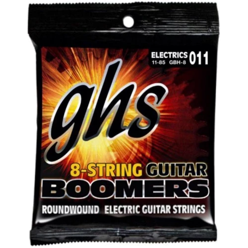 Струна для гитар Струны для электрогитар GHS STRINGS BOOMERS GBH-8
