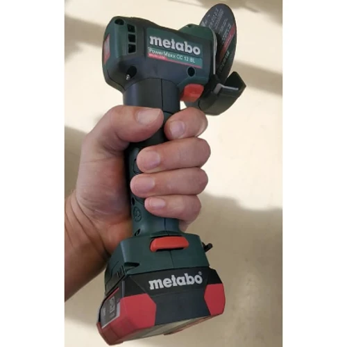 Болгарка (угловая шлифовальная) Metabo PowerMaxx CC 12 BL (600348500): Макс. частота вращения диска 20000 об/мин