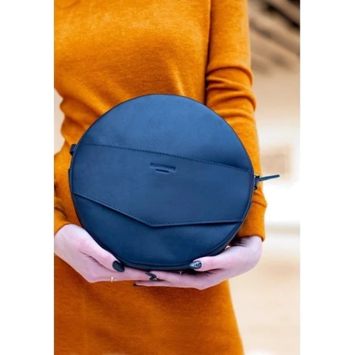 Жіноча сумка через плече BlankNote темно-синя (BN-BAG-30-navy-blue): Тип Сумки