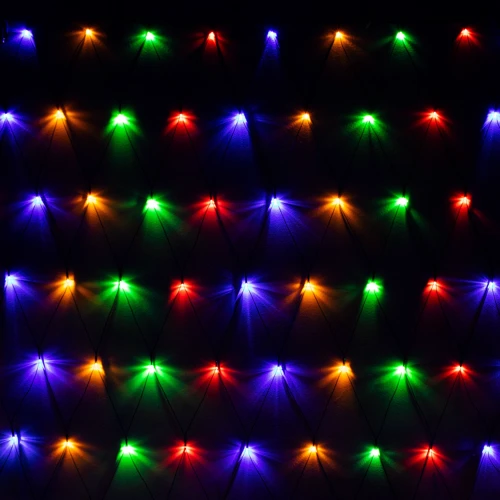 Гирлянда сетка Springos 2 x 2.6 м 160 LED CL4014 Mix фото 9