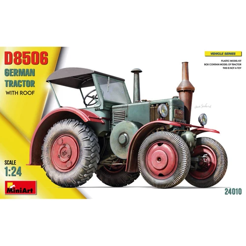 Немецкий трактор MINIART D8506 с крышей (MA24010)