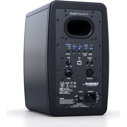 Студийный монитор IK MULTIMEDIA iLoud Precision 5: Частотный диапазон, Гц 46 - 30 000