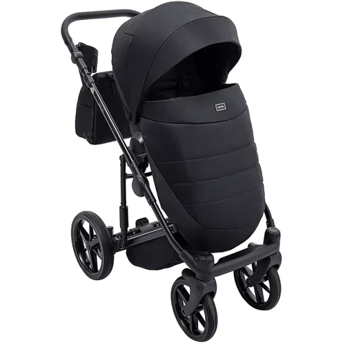 Коляска 2 в 1 Adamex Locco Lux TK-53 чорний (681025) фото 7