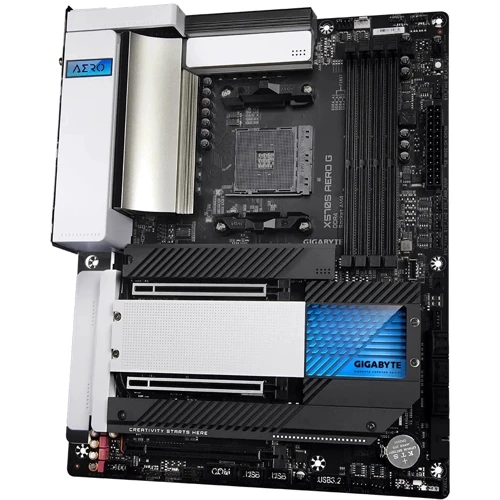 Gigabyte X570S AERO G: Разъемы на плате SATA 3.0, M.2