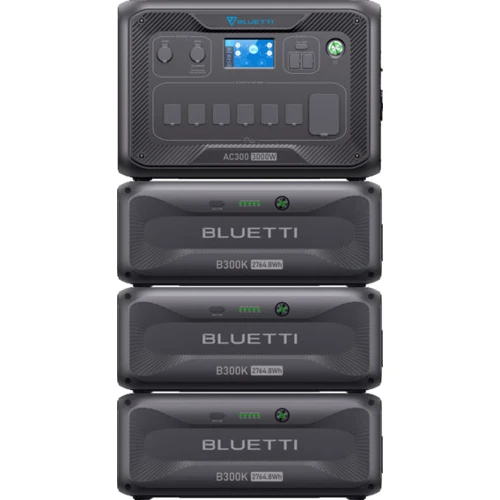 Зарядная станция Bluetti AC300 3000W + 3 Home Battery Backup B300K 8294.4Wh UA