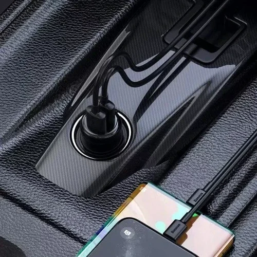 Зарядное устройство Baseus Car Charger 2хUSB T Shaped S-16 Car Bluetooth MP3 Player Black (CCMT000201) фото 4