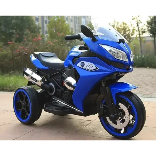 Трёхколёсный мотоцикл Kidsauto Sport 12V синий: Вид мотоцикл