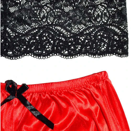 Эротический комплект NDS 6806-1 Black/Red S/M (23471)