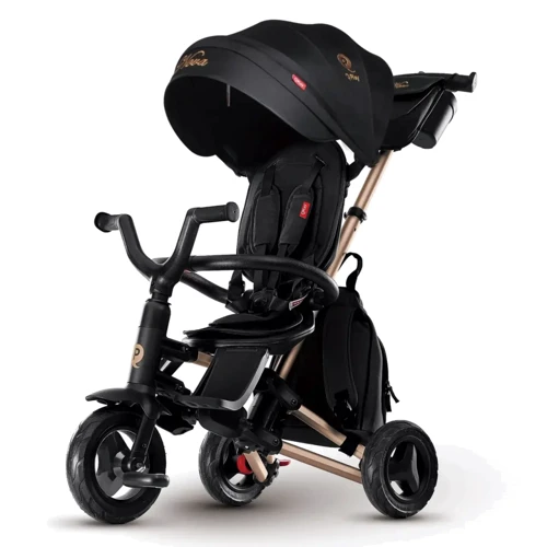 Велосипед QPLAY складаний триколісний дитячий Nova+ Rubber Gold (S700-13Nova+RubberGold)