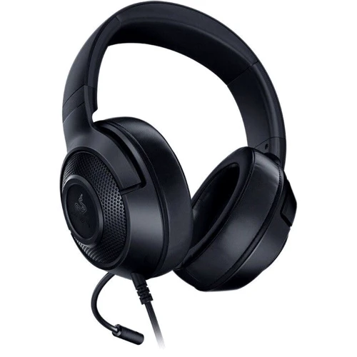 Наушники Razer Kraken X Essential Wired Gaming Headset Black (RZ04-02950100-R3C1): Тип конструкции полноразмерные