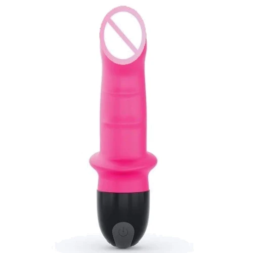 Вибратор Dorcel Mini Lover Black 2.0 перезаряжаемый, для точки G и массажа простаты