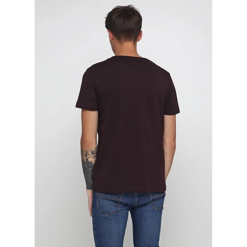 Футболка H & M 2510874 L сливова: Вид футболки