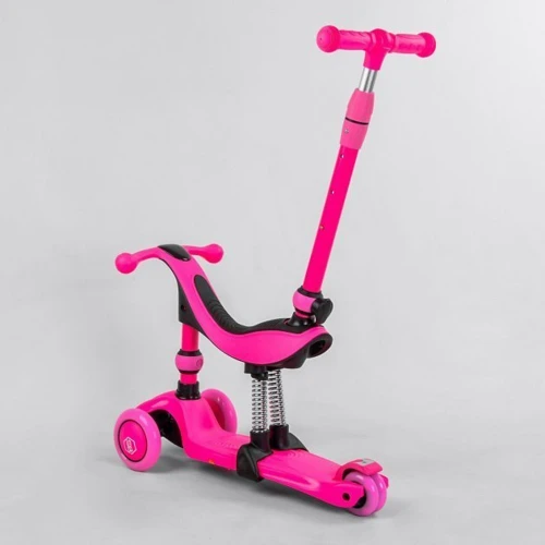 Самокат-беговел Best Scooter 3 в 1 розовый (BS-23180): Максимальная допустимая нагрузка, кг 70
