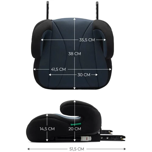 Автокресло-бустер Kinderkraft i-Boost Black (KCIBOO00BLK0000) фото 10