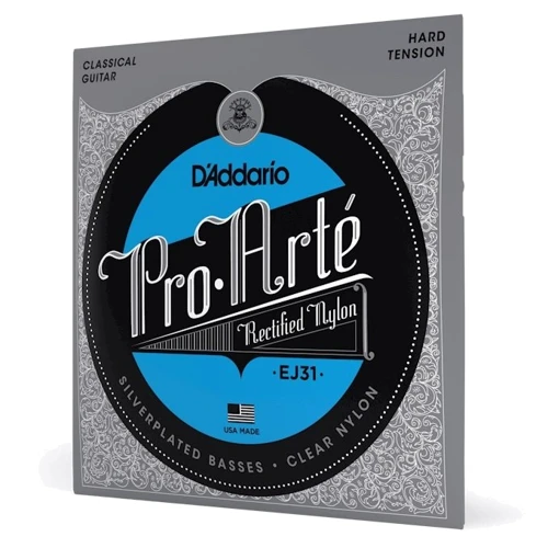 Струна для гитар Комплект струн D'addario EJ31 Pro-Arte Rectified Hard Tension: Назначение Для классической гитары