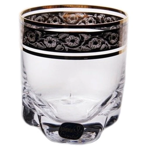Стакан для виски Bohemia Barline Платина (25089-43249-280) (280мл)