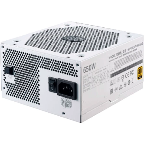 Блок питания Cooler Master V650 GOLD-V2 WHITE EDITION (MPY-650V-AGBAG)