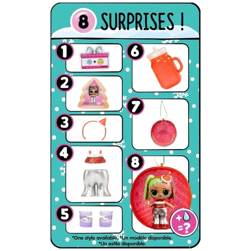Ігровий набір із лялькою L.O.L. Surprise! Holiday Surprise Міс Меррі (593058) фото 5