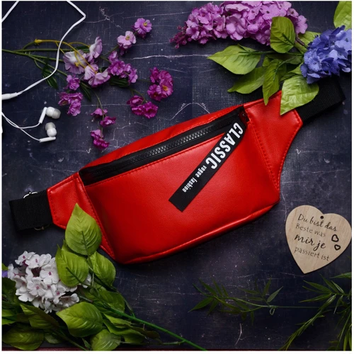 Жіноча поясна сумка Sambag Tirso MSH червона (80148017): Стать Женский