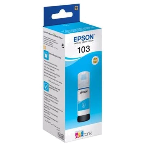 Чернила Epson 103 Cyan (C13T00S24A): Цвет Cyan