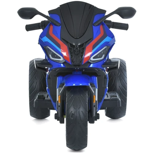 Дитячий триколісний електромотоцикл Bambi 50W синій (M 6143EL-4)