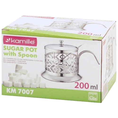 Сахарница с ложкой Kamille 200 мл (KM-7007) фото 5