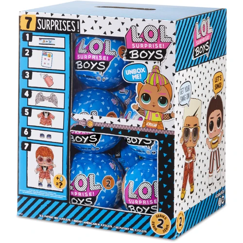 Игровой набор с куклой L.O.L SURPRISE! S6 W2 - МАЛЬЧИКИ (в ассорт., в дисплее): Возраст от 3 лет