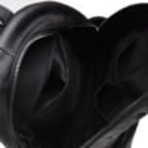 Жіночий рюкзак Keizer чорний (K110086-black): Матеріал Натуральна шкіра