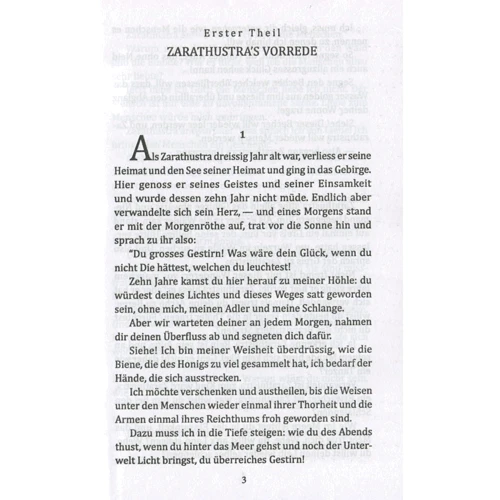 Friedrich Nietzsche: Also sprach Zarathustra. Ein Buch für Alle und Keinen: ISBN 978-966-03-9420-9