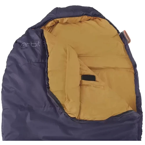 Спальный мешок Easy Camp Orbit 300/-4°C Blue Left (240160): Тип кокон