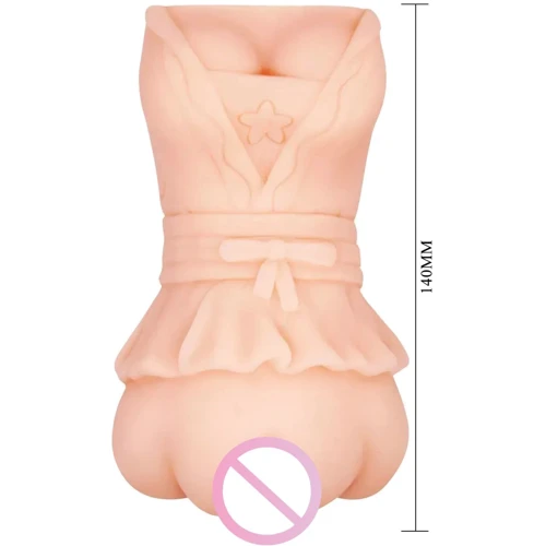 Мастурбатор с вибрацией и технологией выработки лубриканта LYBAILE Crazy Bull Realistic Vagina Masturbator (BM-009198ZK)