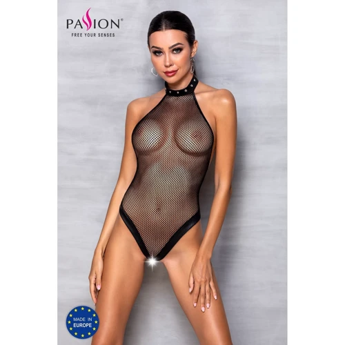 Боди-халтер с открытым доступом Passion MOONLIGHT BODY Black XXL/XXXL