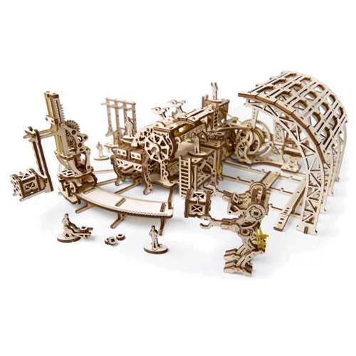 Механічний 3D пазл UGEARS "Фабрика роботів" (70039)