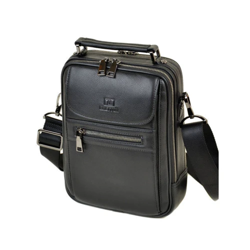 Мужская сумка планшет Bretton черная (30623 black)