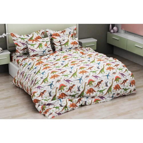 Детское постельное белье Кондор Динозаврики бязь полуторный макси (1300577933): Тип постельный комплект