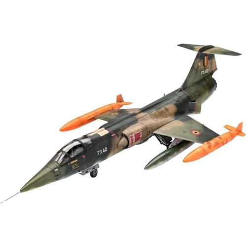 Сборная модель Revell набор Истребитель F-104 Старфайтер уровень 4 масштаб 1:72 (RVL-63879): Тип модели самолет