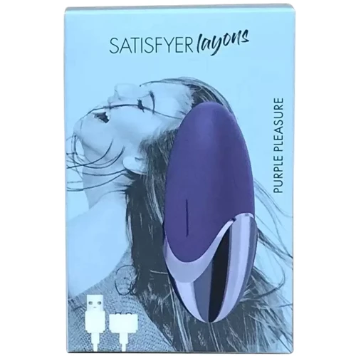 Вібратор Satisfyer Lay-On - Purple Pleasure