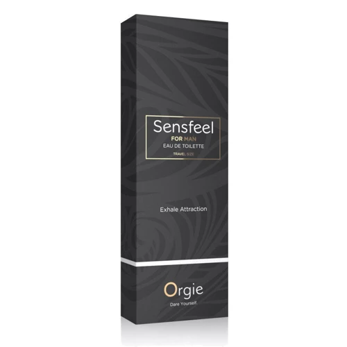 Мужские духи с феромонами Orgie – Sensfeel for Man Travel Size (10 мл), цитрусово-древесный аромат
