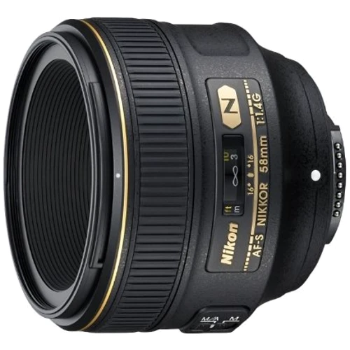Об'єктив для фотоапарата Nikon 58mm f/1.4G AF-S Nikkor (UA): Байонет Nikon F