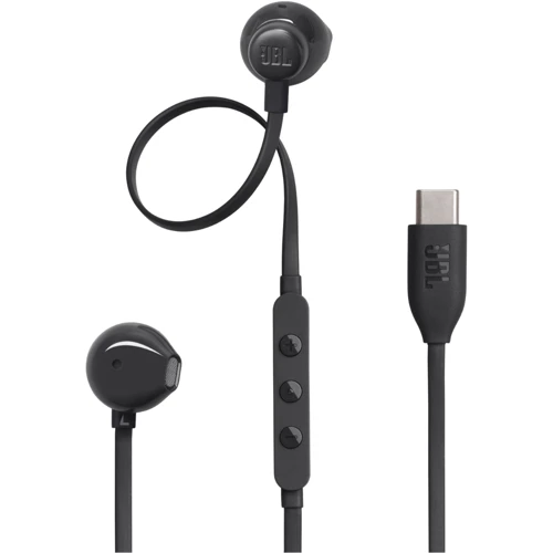 Наушники JBL Tune 305C Black (JBLT305CBLK): Тип конструкции вкладыши