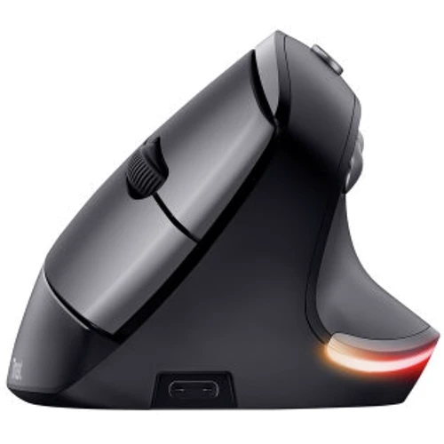 Мышь Trust Bayo ECO Wireless Black (24731): Эргономика для правой руки