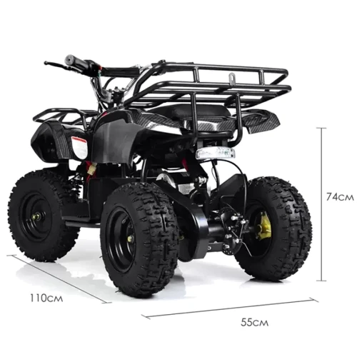 Детский электромобиль Квадроцикл Bambi HB-EATV800N-19 V3 до 65 кг: Максимальная скорость, км/ч 20