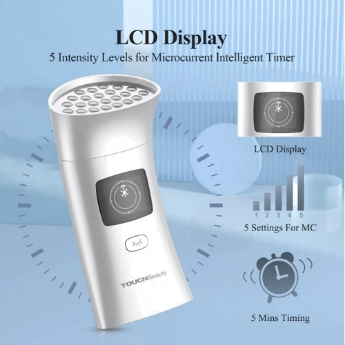Микротоковый аппарат для омоложения лица TOUCHBeauty 3-in-1 Facial Beauty Device TB-1767 фото 4