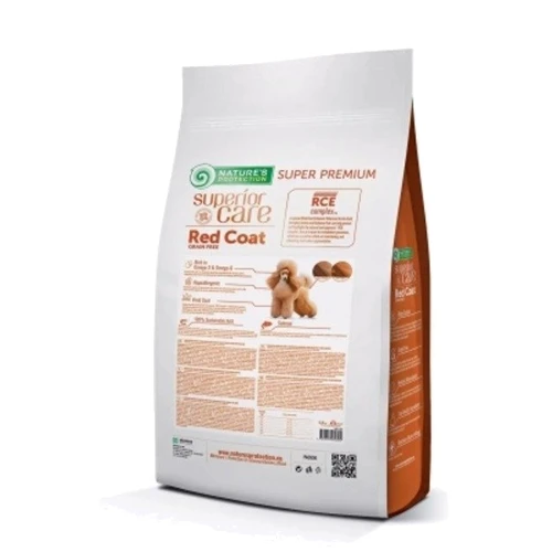 Сухой корм для собак Nature's Protection Superior Care Red Coat Grain Free Small Breeds Salmon 1.5 кг (NPSC47230): Тип Сухой корм